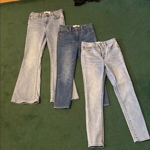 ARITZIA⭐️3 pairs Denim Forum Jeans💗
